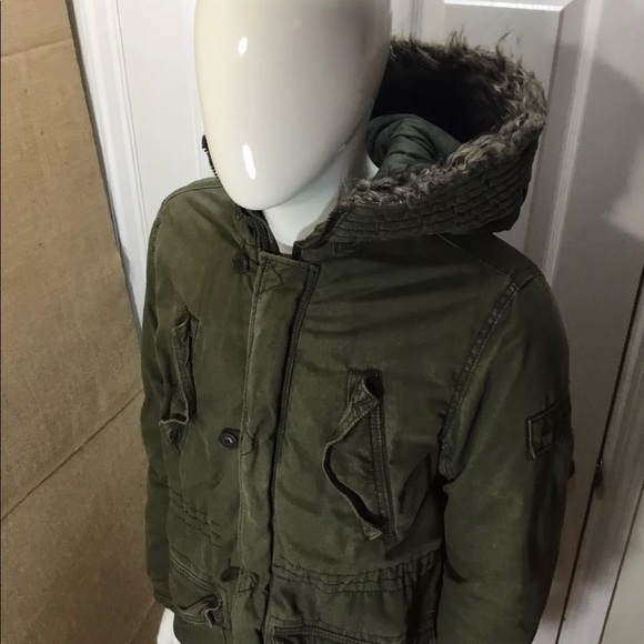 Abercrombie Wilcox Jacket XL Military Field Jacket - Picture 6 of 8
